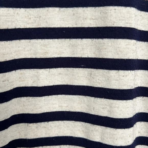 Retrology women’s top 2x. Beige with blue stripes. Preloved. - Picture 3 of 5